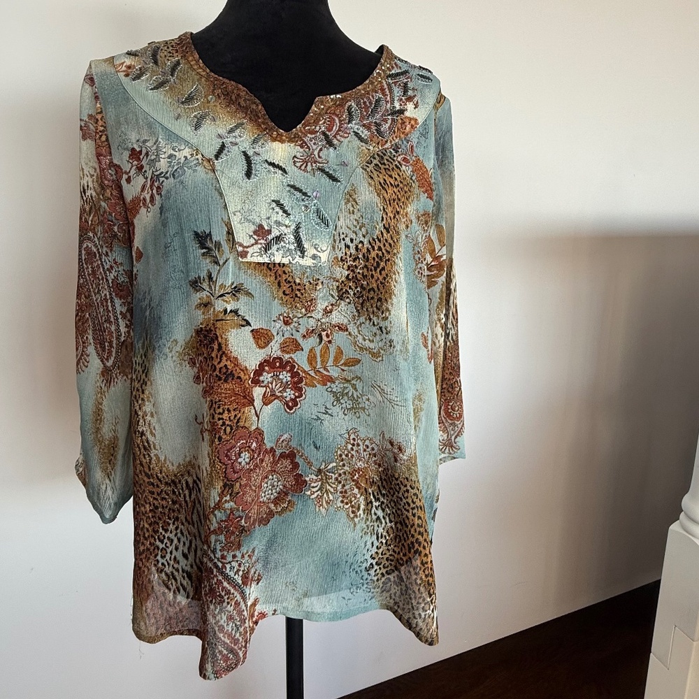 Chico's Silk Top